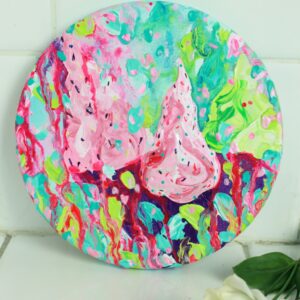 "Daily dose of icecream" -maalaus