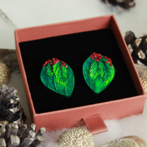 Punakukka, S -korvakorut