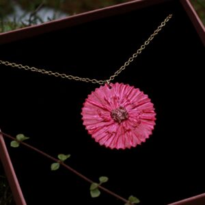 Asteri -kaulakoru (magenta)