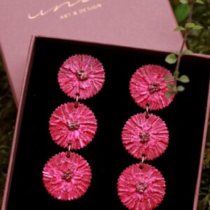 Asteri, L -korvakorut (magenta)